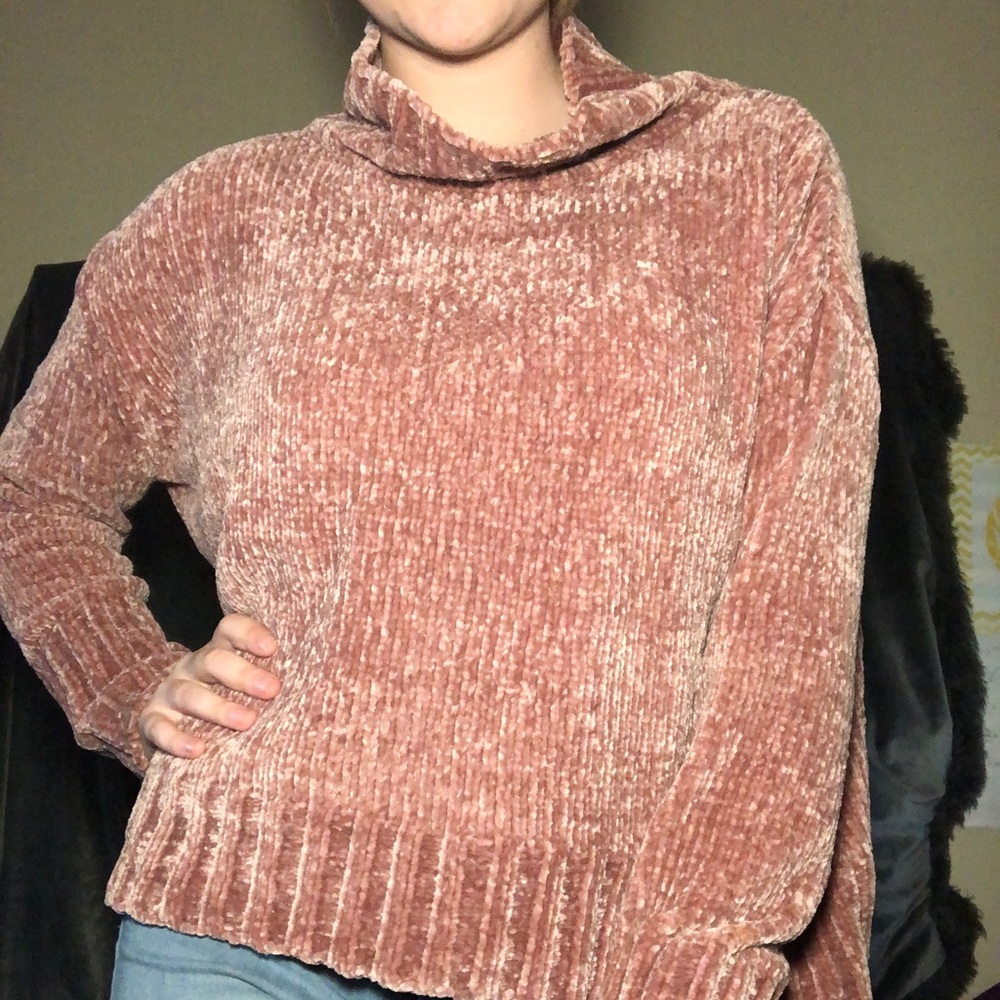 Pink sweater